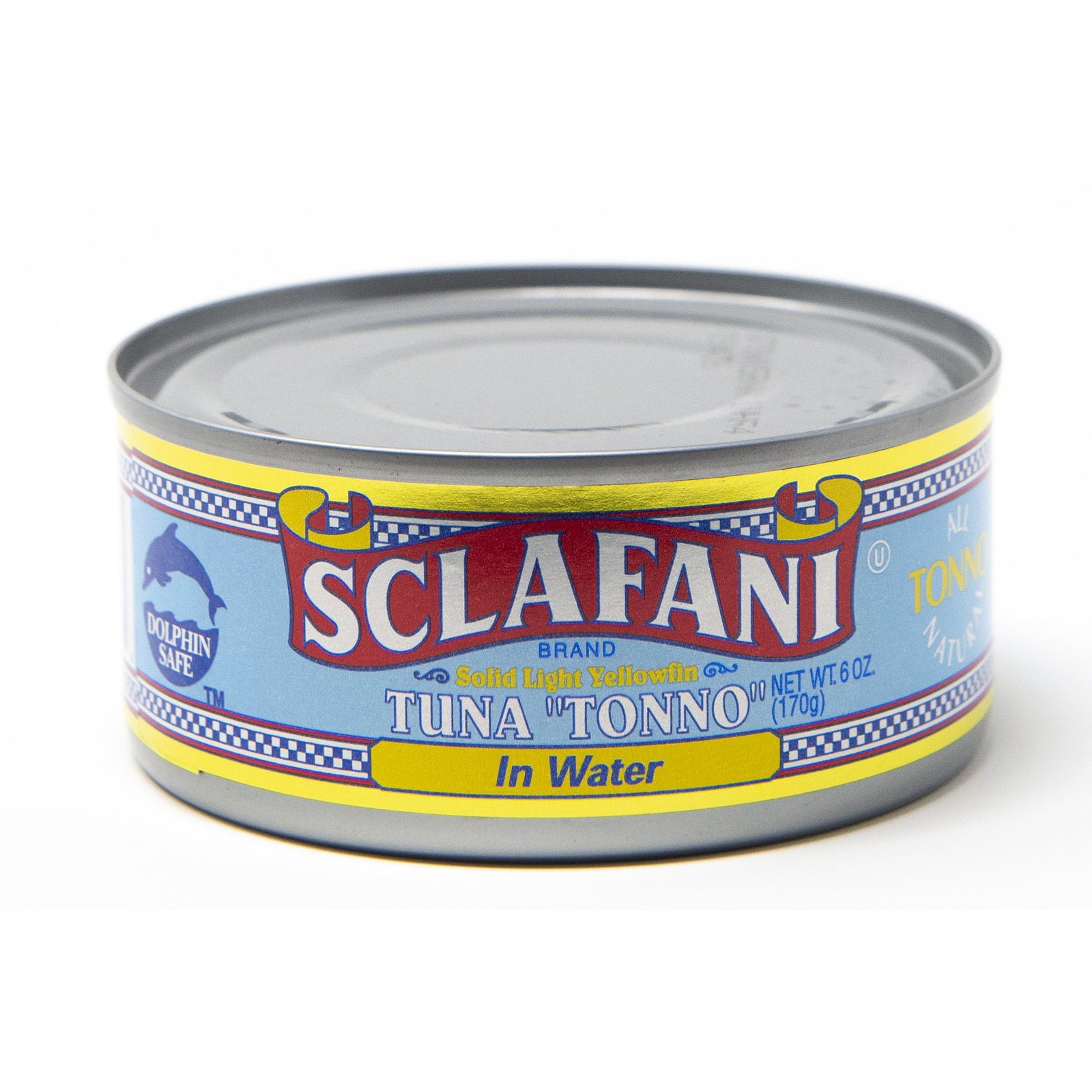 Sclafani Solid Light Tuna Fish in Water 6 oz.