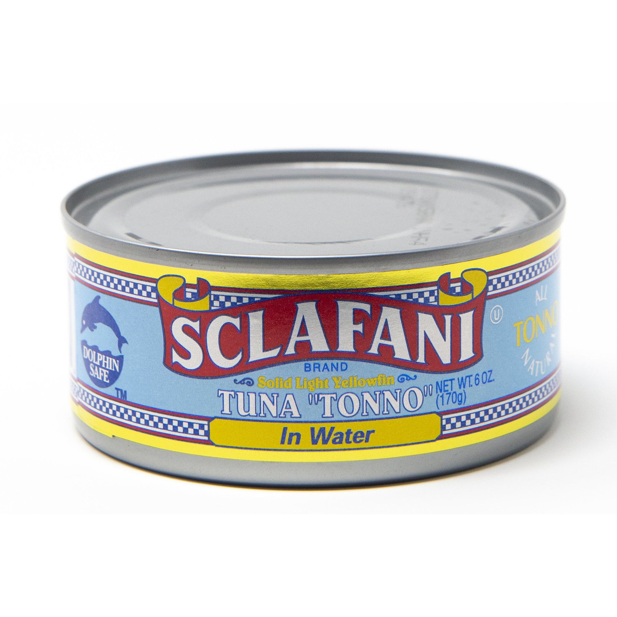 Sclafani Solid Light Tuna Fish in Water 6 oz.