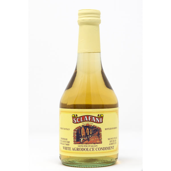 Sclafani White Balsamic Vinegar Agrodolce 16.9 oz