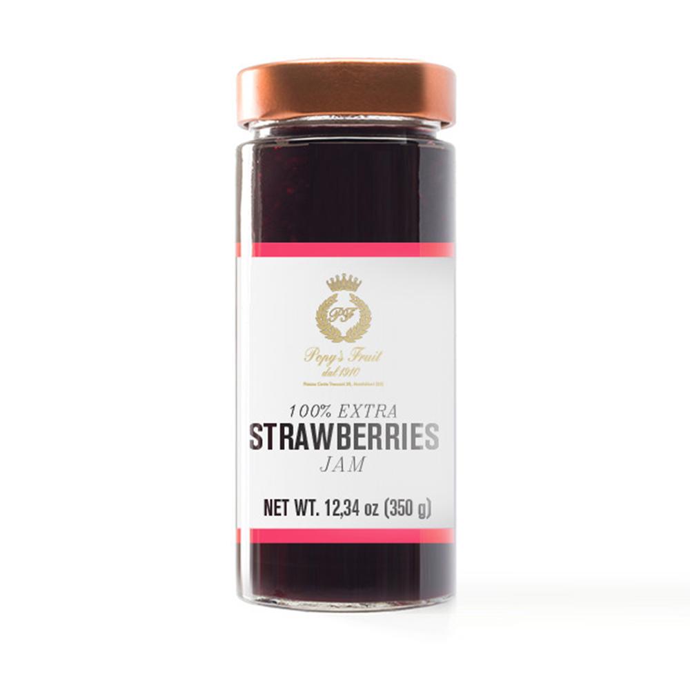 Popy's Fruit Strawberry Jam 350g