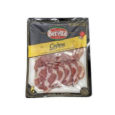 Beretta Pre-Sliced Coppa 4oz