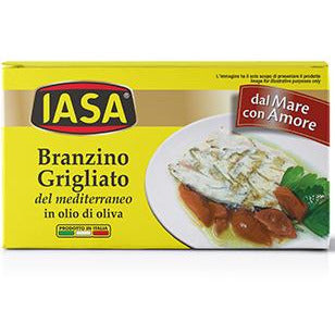 IASA Branzino in Olive Oil 145g Tin