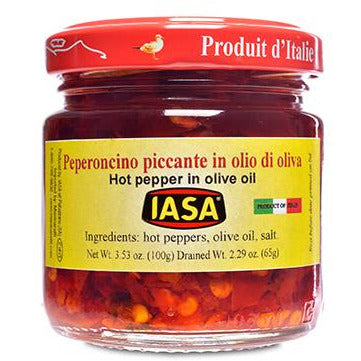 IASA Crushed Hot Peppers in Olive Oil 100g