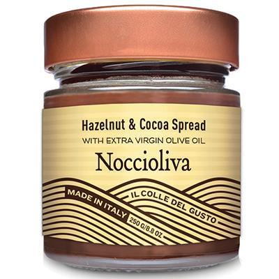Il Colle del Gusto Noccioliva Smooth Hazelnut Chocolate Spread 250g