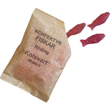 Kolsvart Röding Raspberry Fish 3 Pack