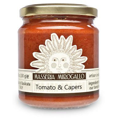 Masseria Mirogallo Tomato Sauce with Capers & Olives 9.9oz