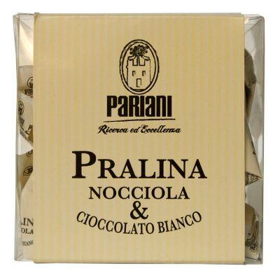 Pariani Hazelnut & White Chocolate Pralines 100g