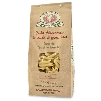 Rustichella d'Abruzzo Durum Wheat Penne Pasta 500g