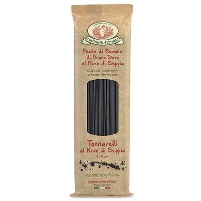 Rustichella d'Abruzzo Tonnarelli with Squid Ink Flavored Pasta 500g