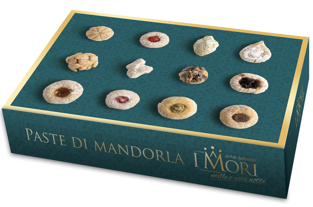 I Mori Pasta di Mandorla Sicilian Almond Cookies in Box 13.4oz